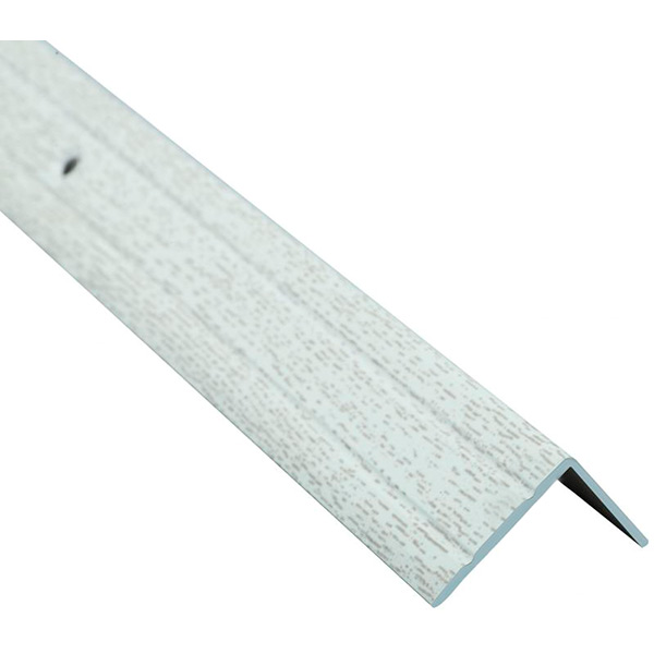 Профіль алюмінієвий Braz Line рифлений 24.5x2700 мм дуб полярний