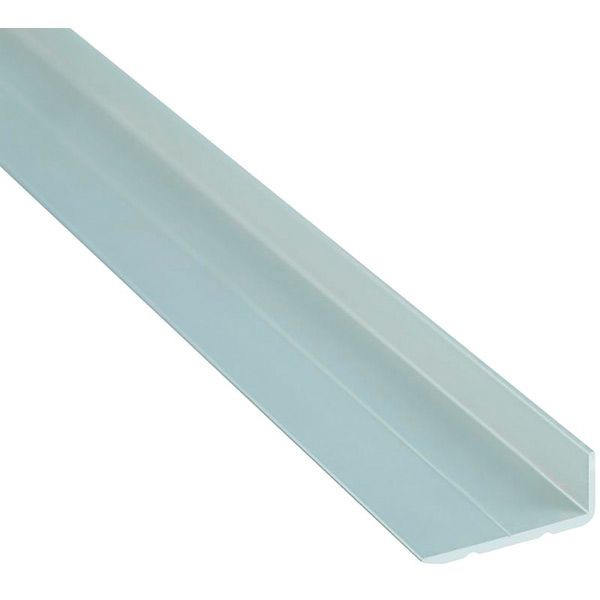 Порожек алюминиевый анодированный Braz Line рифленый 24,5х10x900 мм серебро