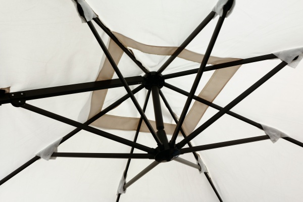 Зонт садовый UBC Group 3х3 м консольный 4755 бежевый