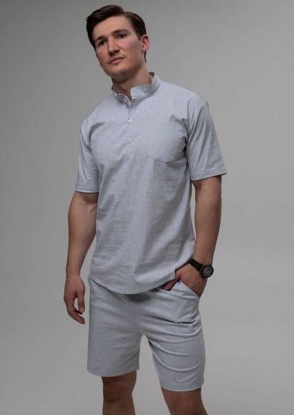 Сорочка Roksana Dionis 1510/69010 р. 46 сірий