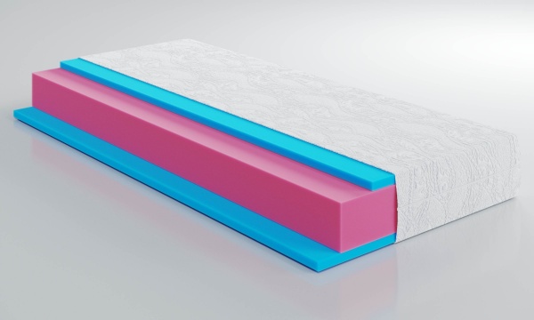 Матрац безпружинний Zephyr Macaroon Highfoam 160x200 см