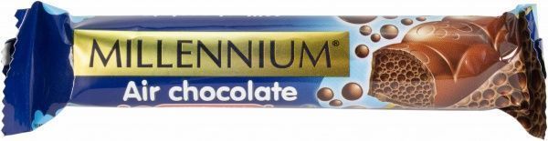 Шоколад Millennium пористий молочний 32 г (4820075504595) 