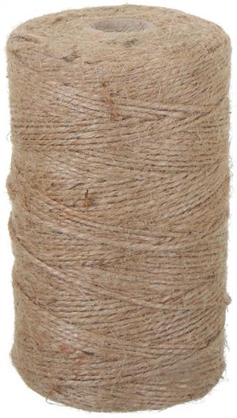 Нитка джутовый коричневый 0,6 кг