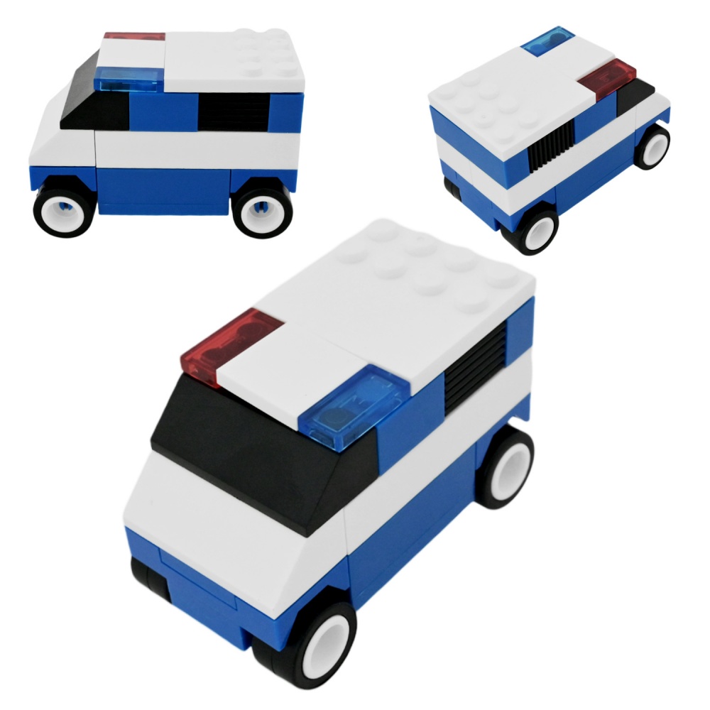 Конструктор Iblock Kids hits JUNIOR Полиция (в ассортименте) KH51/005