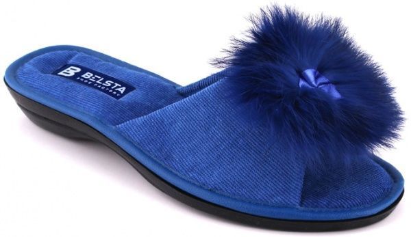Обувь домашняя БЕЛСТА Пушок р. 36 голубой 99-10/4012 