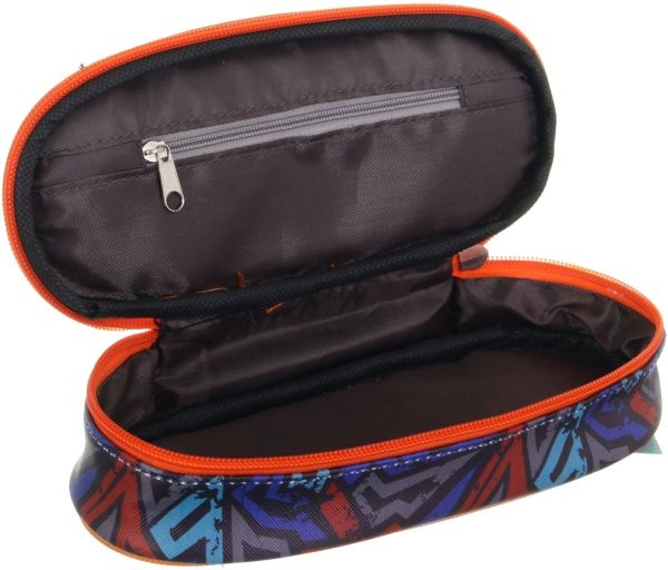 Пенал-бокс Snappy Raccon синій із малюнком