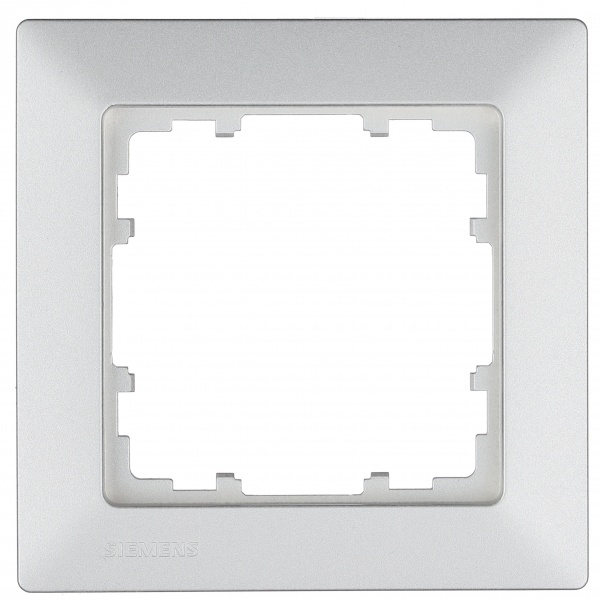 Рамка одноместная Siemens Line алюминий 5TG25513