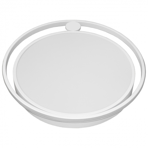 Світильник світлодіодний Hopfen з пультом ДК 80 Вт білий 3000-6500 К SATELLITE 80W R WH 