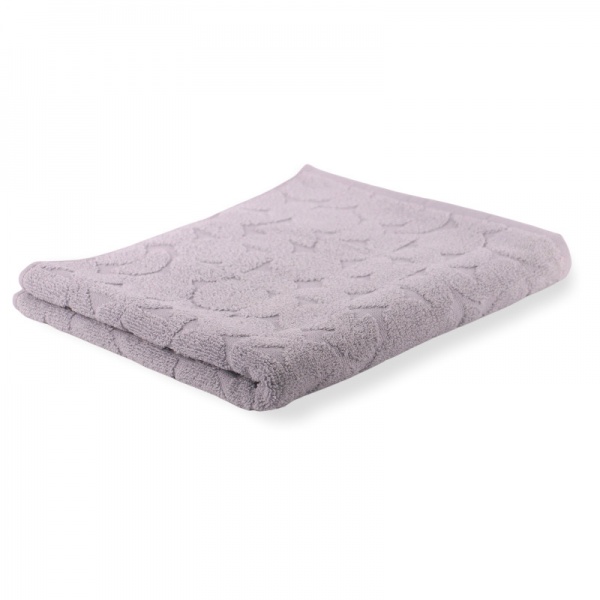 Полотенце махровое Rice жаккард 50x90 см серебро La Nuit 