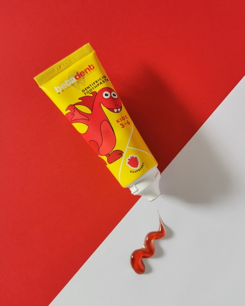 Зубна паста дитяча Betadent Raspberry Kids 3-6 75 мл