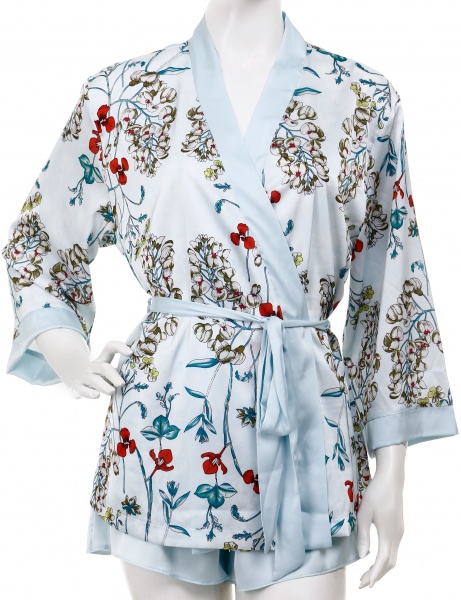 Кимоно megotex Primavera р. M голубой