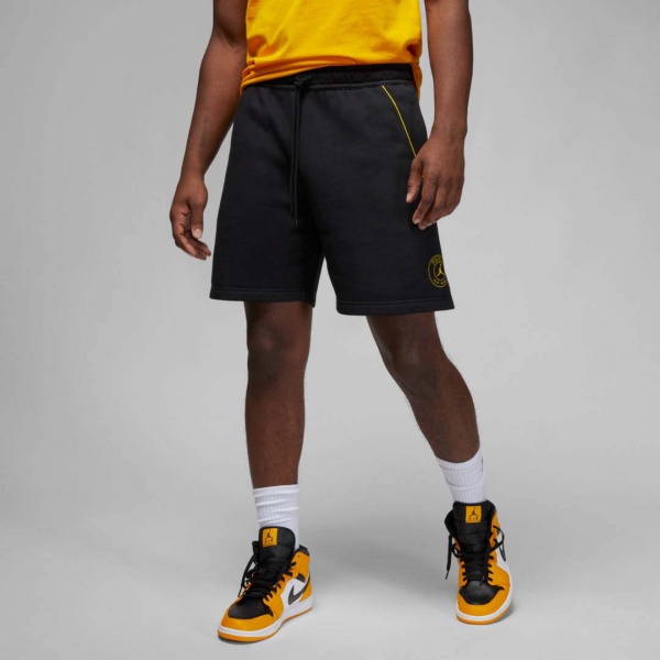Шорты Nike M J PSG FLC SHORT DV0619-010 р. S черный