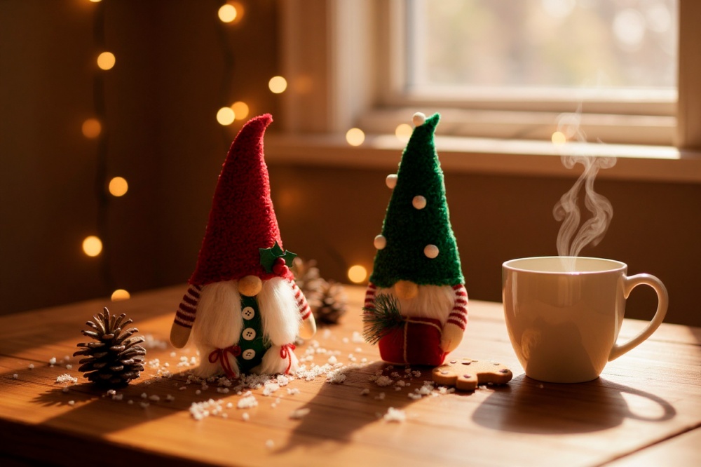 Декорація новорічна Гном в асортименті (ST12-240133/34) 30 см