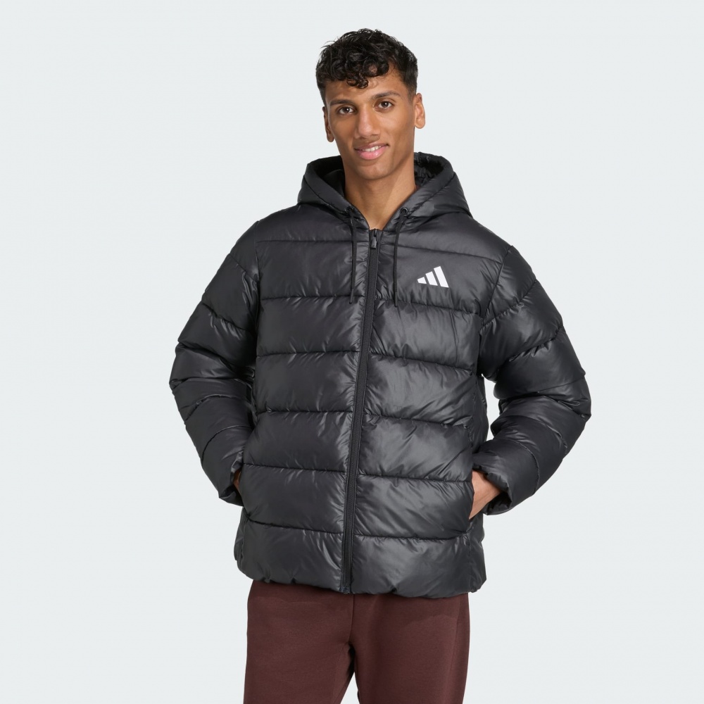 Пуховик мужской зимний Adidas ESS SD PUF HD J JX7787 р.L черный