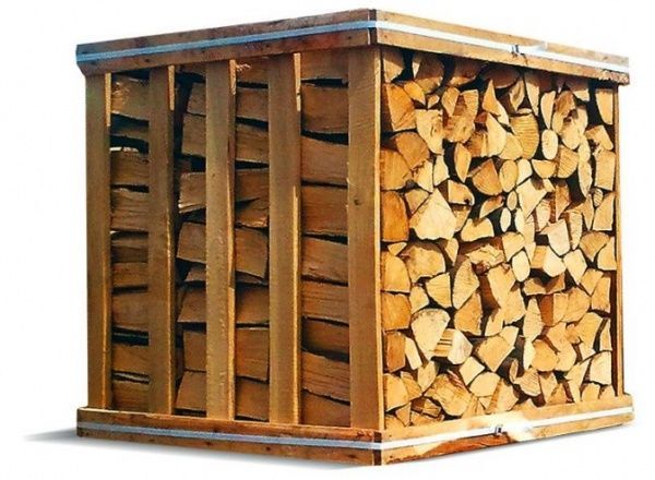 Дрова дубовые колотые 1.04 (складо метр)