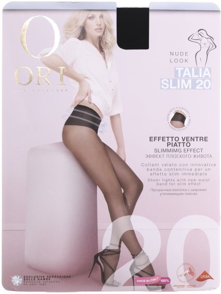 Колготки женские ORI Talia 20 Den Nero р. 3 черный 1 пар 