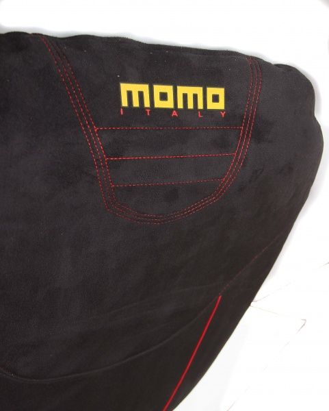 Комплект чехлов на сиденья Fodera Univ MOMO SC034BR черный с красным