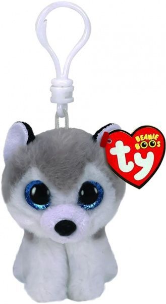 Іграшка-брелок TY Beanie Babies Хаскі Buff 12 см 35240