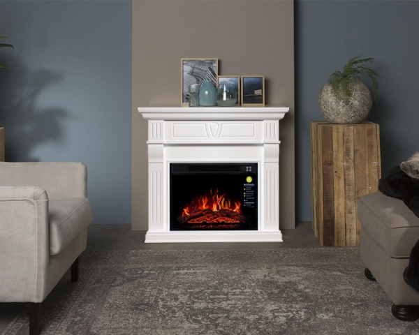 Камінокомплект ArtiFlame BEETHOVEN АF23 білий б’янко