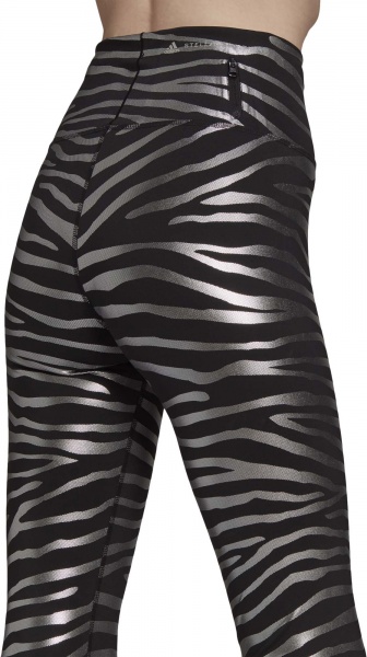 Лосины Adidas ASMC TIGHT MET GU1616 р.XS черно-белый