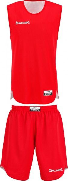 Форма баскетбольная Spalding Doubleface kids set 300401001 M красный — фото 1