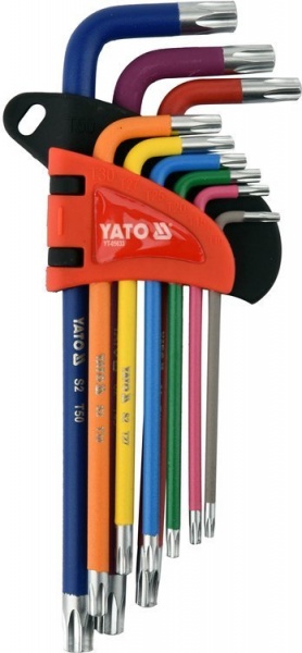 Набір ключів Torx YATO Т10-Т50 YT-05633