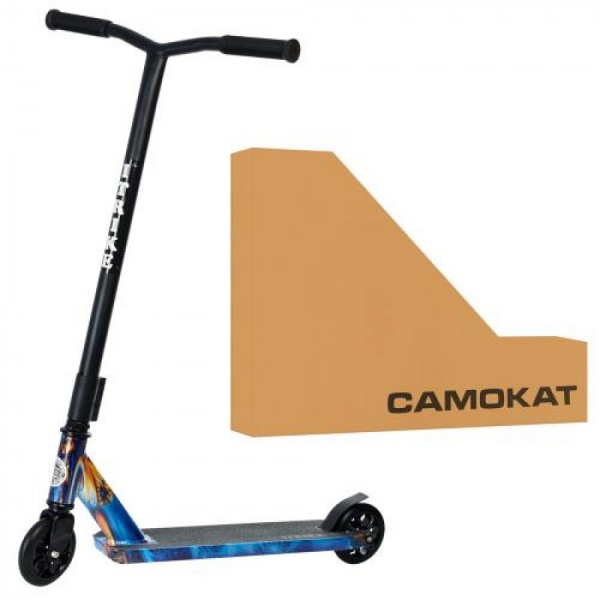 Самокат iTrike черно-синий SR2-067-3-WP4 