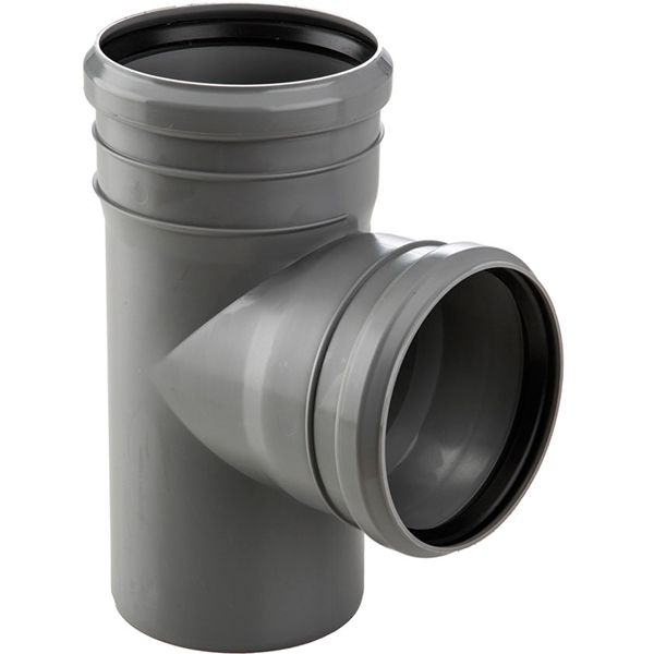 Тройник канализационный Wavin-Ekoplastik 110x110 мм 88 °