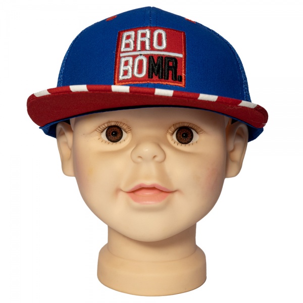 Бейсболка Devilon 3-8 лет р.48-54 синий 518868 