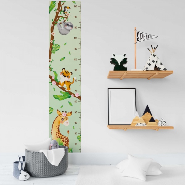 Ростомір Lipastick Тропічне листя з тваринками 155 см 7190420221