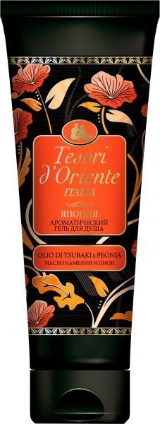 Гель для душа Tesori d’Oriente Япония Масло камелии и пион 250 мл