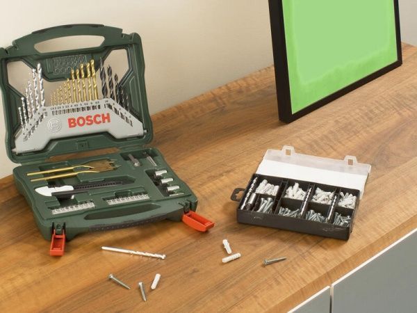 Набор принадлежностей Bosch X-Line 50 Ti + Набор крепления 173 шт. 2,607,017,523