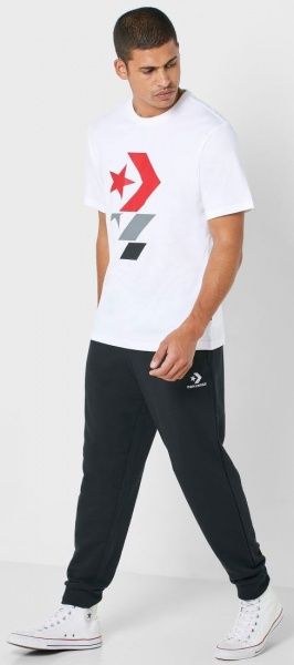 Футболка Converse Repeated Star Chevron Tee 10017452-102 XL білий