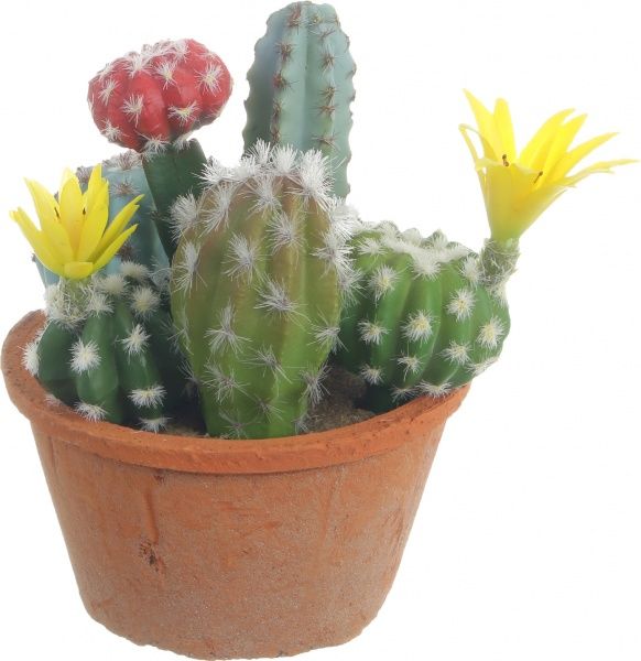 Вазон декоративный круглый коричневый (319000150) 