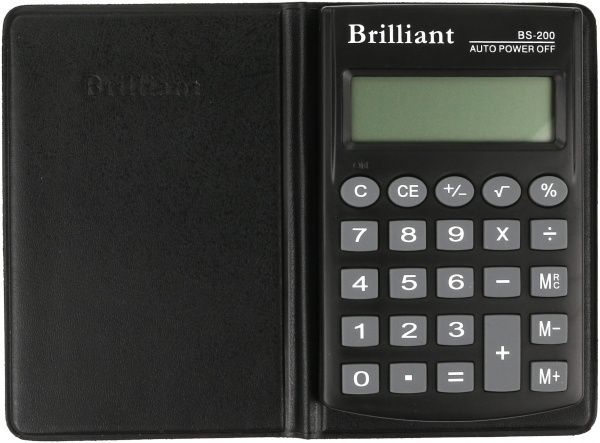Калькулятор кишеньковий BS-200 BRILLIANT