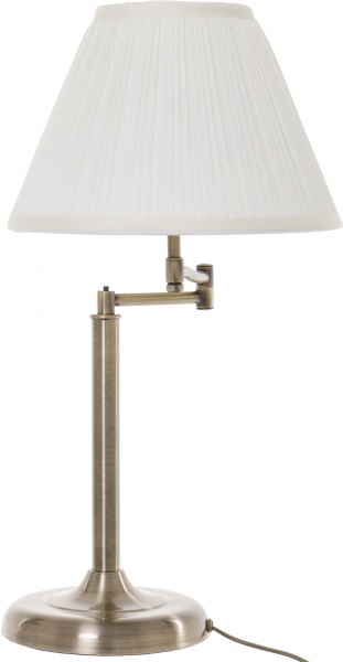 Настільна лампа декоративна Arte Lamp California 1x60 Вт E27 антична бронза A2872LT-1AB 