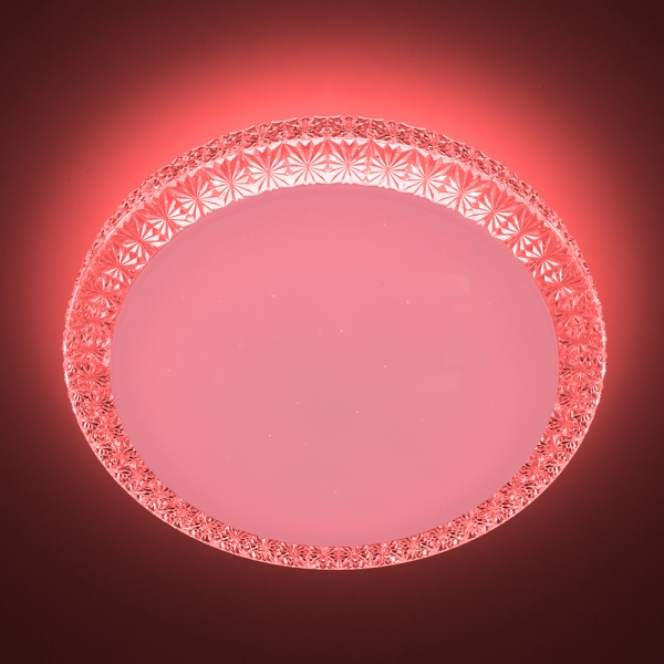 Світильник світлодіодний Luminaria R400 SHINY 40 Вт прозорий/білий 3000-6000 К PLUTON 40W RGB 