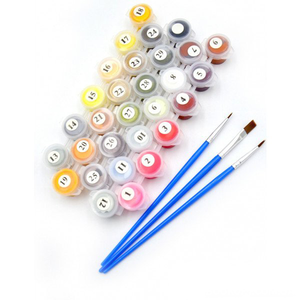 Картина за номерами Йоркшир-тер'єр bk_1281 40x50 см BookOpt 