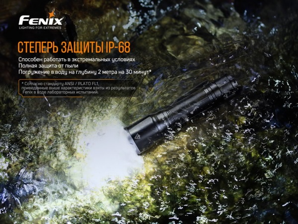 Фонарик Fenix Подствольный Тактический Ручной TK16 V2.0