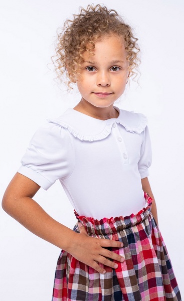 Блуза Vidoli G-21932S р.146 белый 