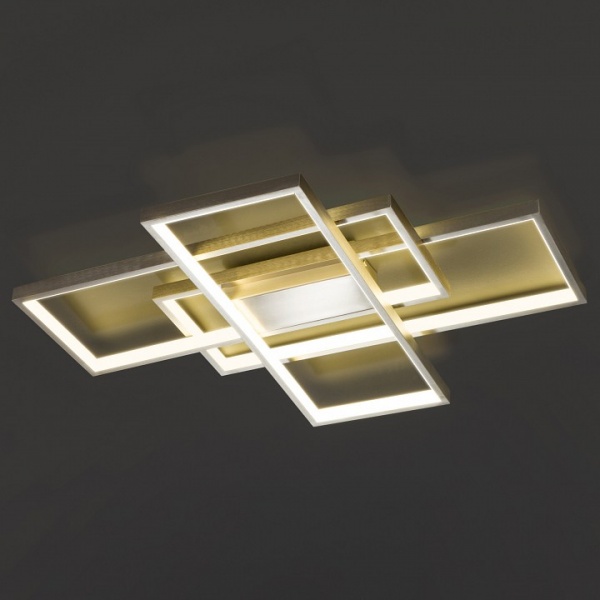 Светильник потолочный Strotskis Direct 60 Вт никель 90177/3 