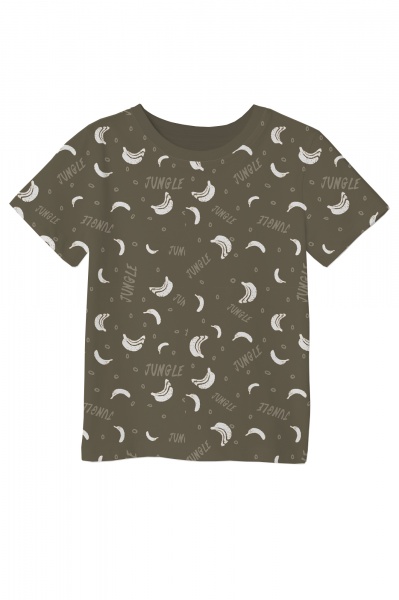 Футболка для хлопчиків для хлопчиків KOSTA р.134–140 коричневий 2108-3 