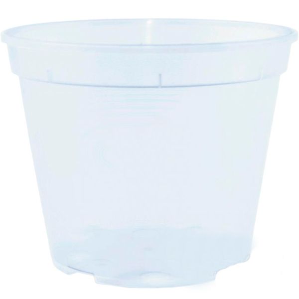 Горщик дренажний Алеана круглий 0,86л прозорий (114076) 