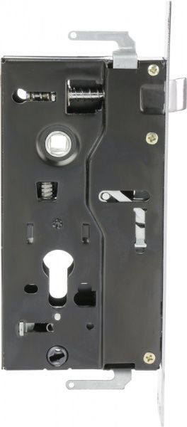 Дверний замок вхідний Bruno BR-62 лівий матовий нікель