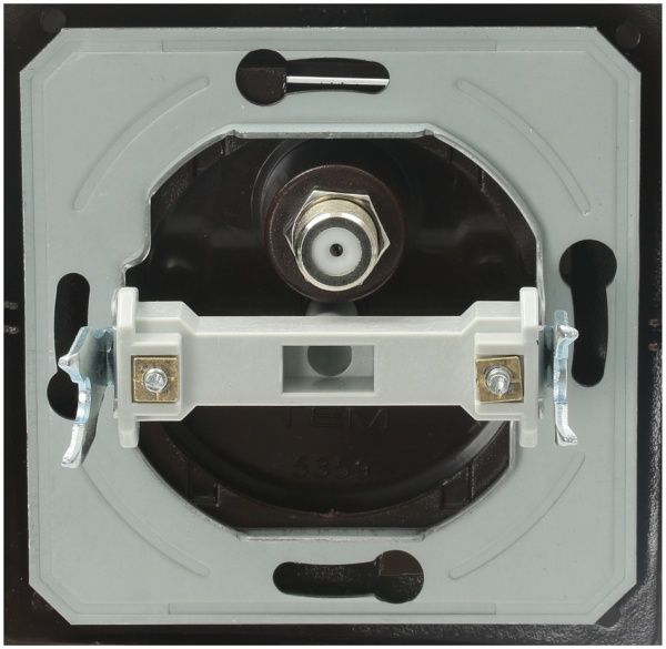 Розетка TV прохідна TEM Ekonomik 8,5 дБ KE12CB шоколадний 43;4317927