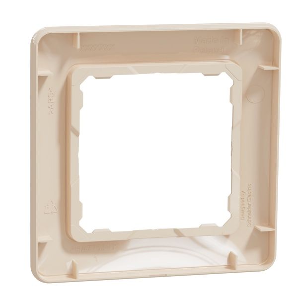 Рамка одноместная Schneider Electric Sedna Design универсальная бежевый SDD312801