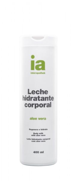 Молочко для тела Interapothek с экстрактом алоэ вера 400 мл