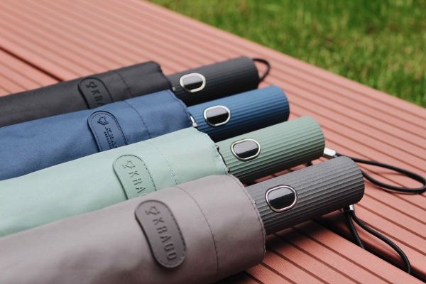 Парасолька KRAGO Column повний автомат зелений 