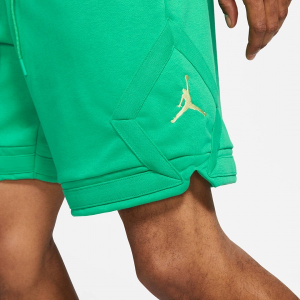 Шорти Nike M J JUMPMAN DIAMOND FLC SHORT DC7576-372 р. M зелений