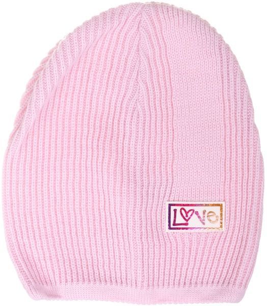 Шапочка детская для девочки Kraft+ арт. 2678 р.52-54 светло-розовый 